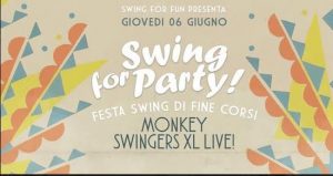 BOLOGNA, SWING FOR PARTY – FESTA DI FINE CORSI 2018/19